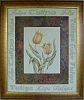Shaded Wash Tulips In Patinaed Mat Packet