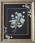 Blue Fantasy Floral Packet