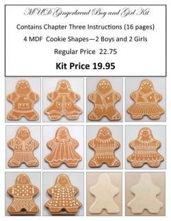 Gingerbread Boy and Girl Cookie Kit
