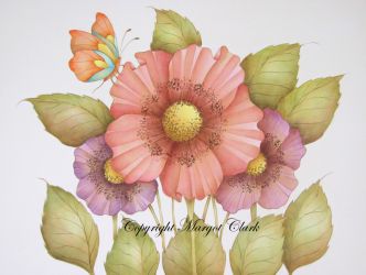 Shaded Wash Florals E-Packet 225